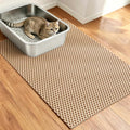 Cat Litter Mat, 23" x 17" Trap Mat for Litter Box, Cut‑to‑Fit for Any Space