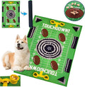 NFL Dallas Cowboys Dog Snuffle Mat – Interactive Pet Slow Feeder, Football Field Design Food Puzzle Toy for Dogs & Cats, Foraging Activity Mat for Smarter Feeding