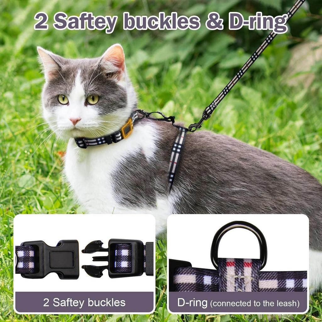 Hikiko Cat Harness and Leash Set Escape Proof