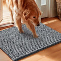 EHEYCIGA Super Absorbent Dog Door Mat for Muddy Paws 24x16 in. Entryway Rug