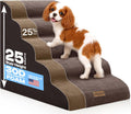 Miorun Extra Wide Dog Stairs for Large Dogs, 25" H Pet Steps for High Beds