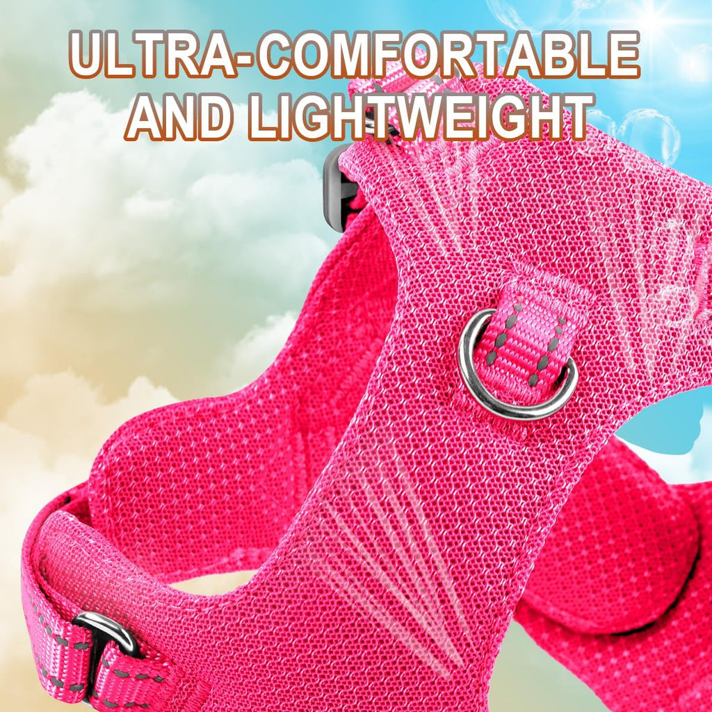 BARKBAY Dog Harness Medium Sized Dog,No Pull Puppy Harness,Step-in Dog Vest