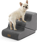 COZY KISS Dog Stairs for Small Dogs, 3-Step 2-in-1 Dog Steps,15.7" H
