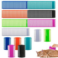 140 Pcs Flea and Tick Grooming Tool Bulk- Double Sided Comb for Cats Dogs Lice and Tick Comb for Small Pets, Kittens and Puppies (7 Colors)