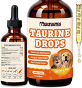 Taurine for Cats & Dogs, Taurine Liquid Drops with CoQ10 2 fl oz