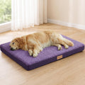 Patas Lague Orthopedic Large Dog Bed Washable Pet Sofa Mat 42''X28''Purple
