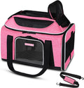 Petskd Top-Expandable Small Pet Carrier 17"x11"x9.5" Airline Approved