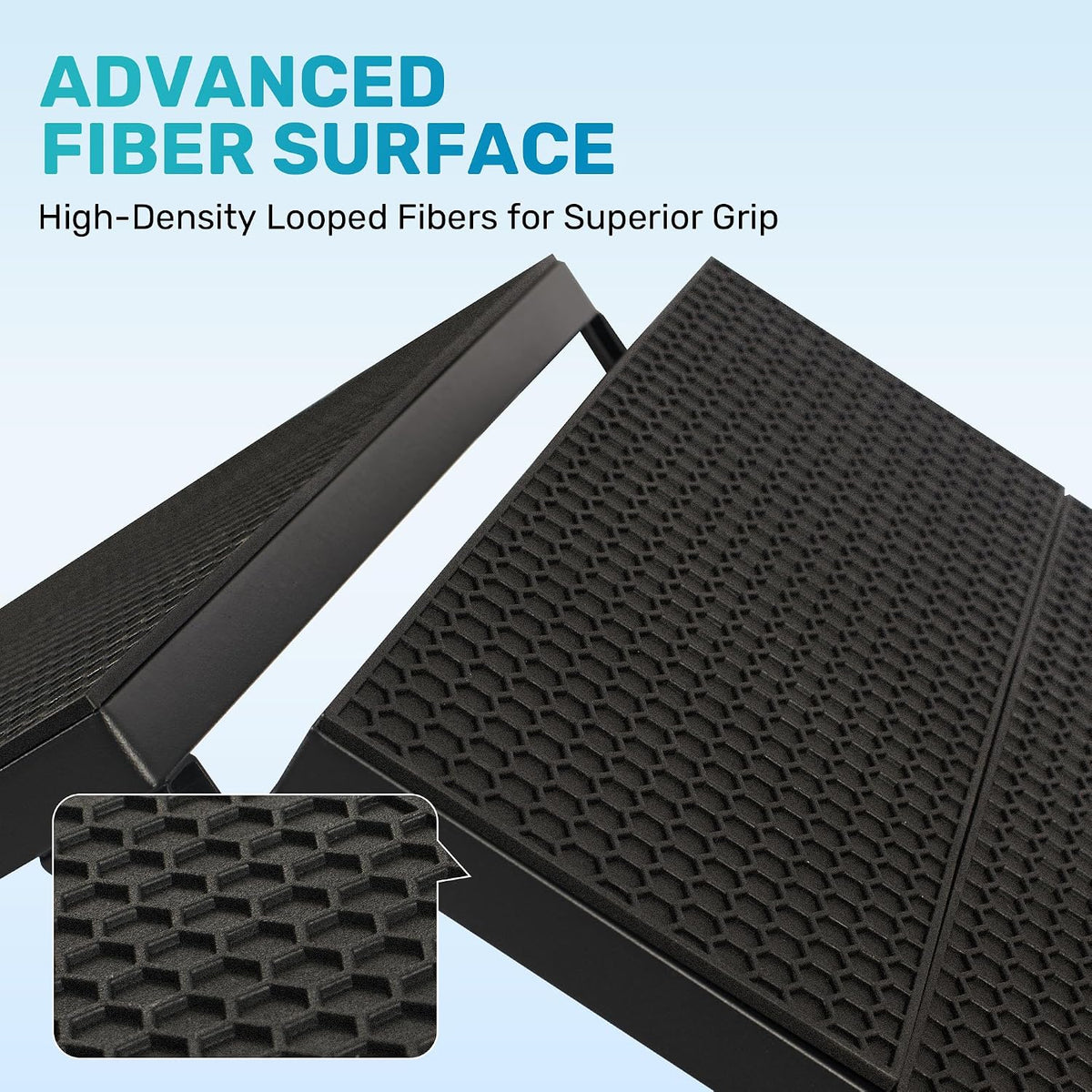 Heeyoo 91" Extra Long Dog Ramp for Car SUV Truck - 350Lbs Folding