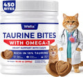Wellix Taurine for Cats with Omega-3, CoQ10 for Heart & Eye Health 10.58 oz