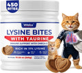 Wellix 450 Bites L-Lysine Supplement for Cats with Taurine for Immune