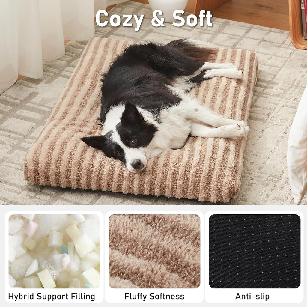 FURTIME Washable XXL Dog Bed for Extra Large Dogs, Giant Dog Crate Beds