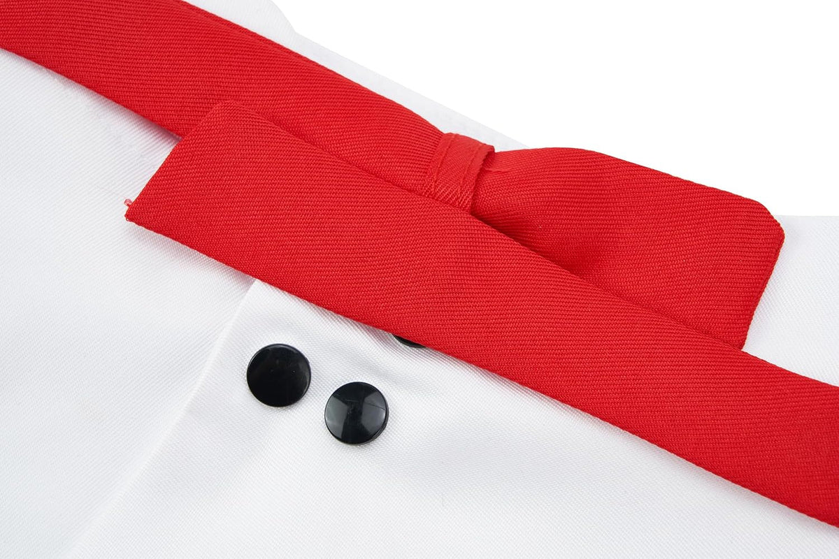 Dog Halloween Costumes, Cute Dog Chef Costume Chef Hat Culinary Wear Clothes for Pet Dogs, (2PCS Set) Medium