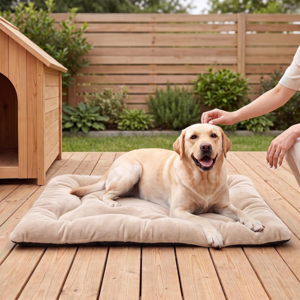 Dog Bed 42" for Metal Crate Pad,Washable Sleeping Mat for Medium/Large Pets