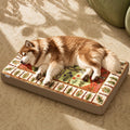 Exsnugy Orthopedic Washable Dog Bed Boho Crate Pet Pad for Large Dog 47in