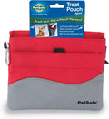 PetSafe Dog Treat Pouch Sport, Red, Standard, 7.5 in L x 6.5 in H