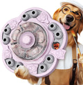 KADTC 3-Level Dog Puzzle Toy, Spin to Release Treat Dispenser, Slow Feeder | LARGE SIZE - Slide, swing, sniff, search: 4 play modes curb boredom, channel energy, build focus, deliver mental stimulation.