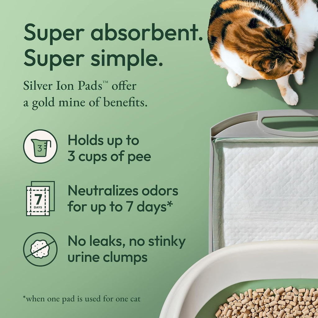 Purina Tidy Cats Breeze Glade Rose Blossom Scented Cat Litter Pads, Refill | Scented cat litter pads, absorb moisture and neutralizes odor to keep things fresh, use with Breeze cat litter system