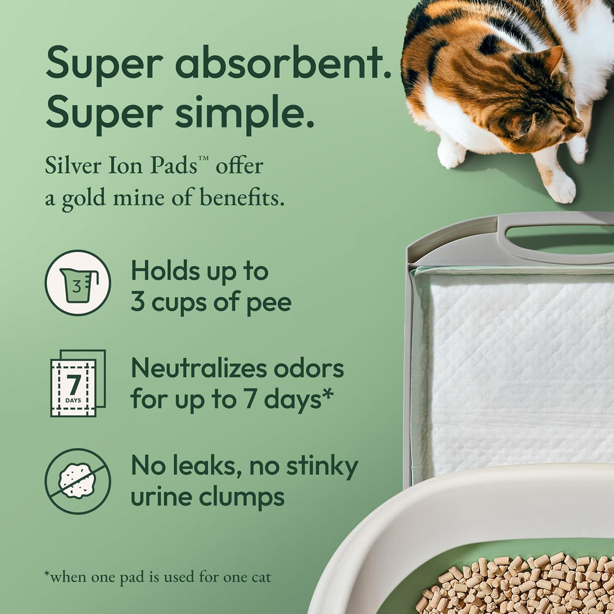 Purina Tidy Cats Breeze Glade Rose Blossom Scented Cat Litter Pads, Refill | Scented cat litter pads, absorb moisture and neutralizes odor to keep things fresh, use with Breeze cat litter system