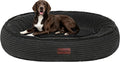Dwanton Orthopedic Medium Dount Dog Bed, Egg-Crate Foam Round Dog Sofa, 36"