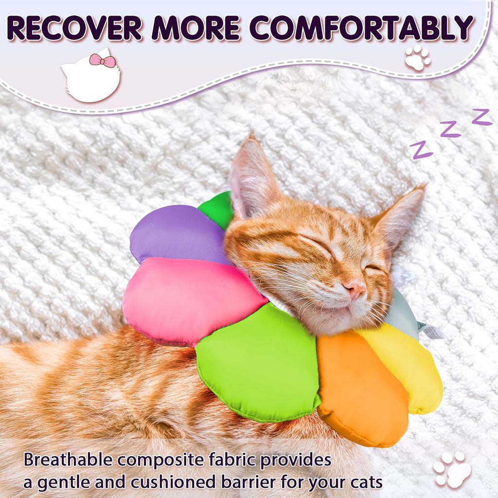 ANWA Waterproof Cat Cone Collar Soft, Cat Donut Collar After Surgery