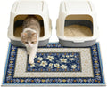 Unicorn Catcher 33"x22" Cat Litter Mat Non-Slip Washable Litter Box Mat
