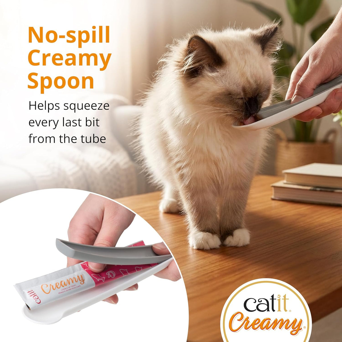 Catit Creamy Lickable Treat, Chicken & Duck 5pk