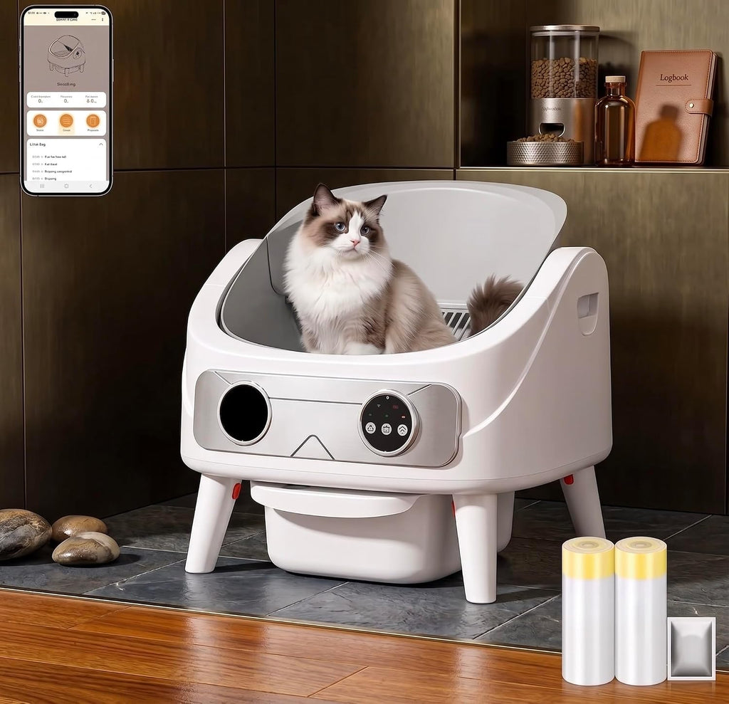 Self Cleaning Litter Box, Automatic Litter Box, self Cleaning cat Litter Box, Automatic cat Litter Box, Arenero para Gatos