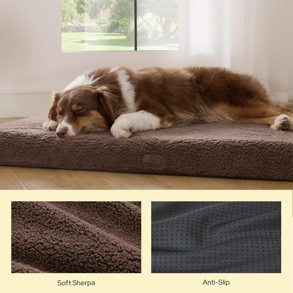 Bedsure XL Self Warming Dog Bed, Extra Large with Washable Cover, 44 Inch