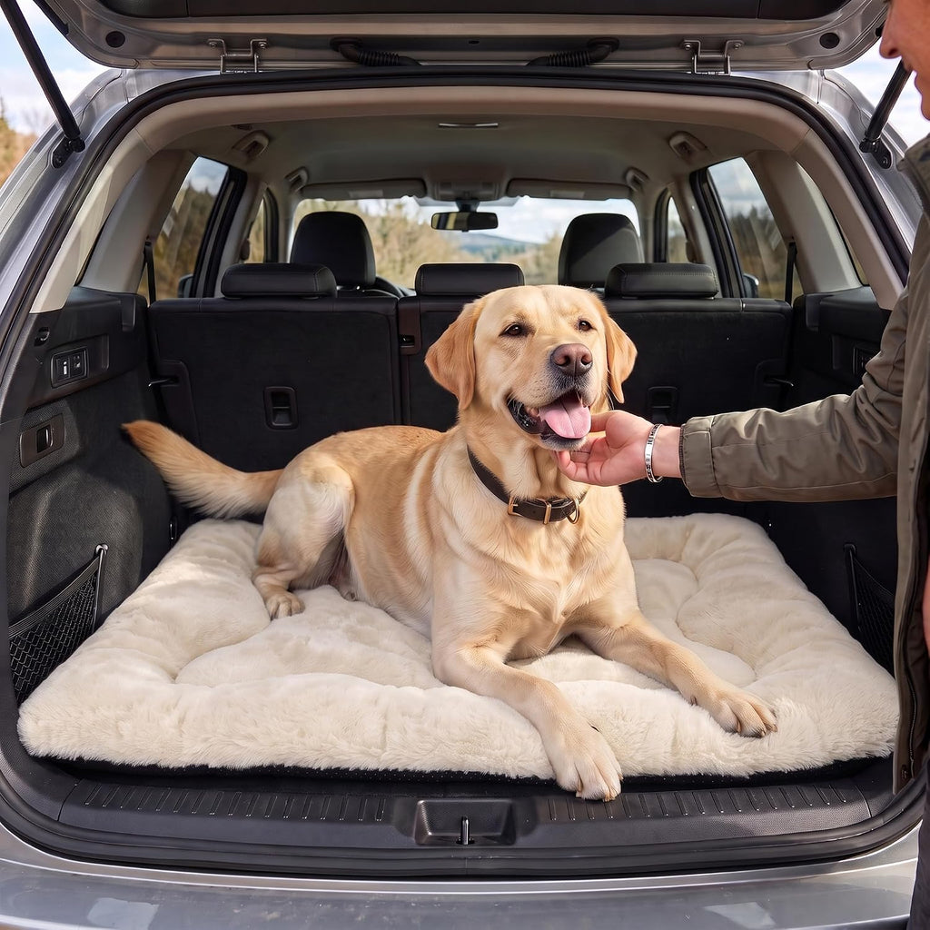 Dog Bed 42" for Metal Crate Pad,Washable Sleeping Mat for Medium/Large Pets