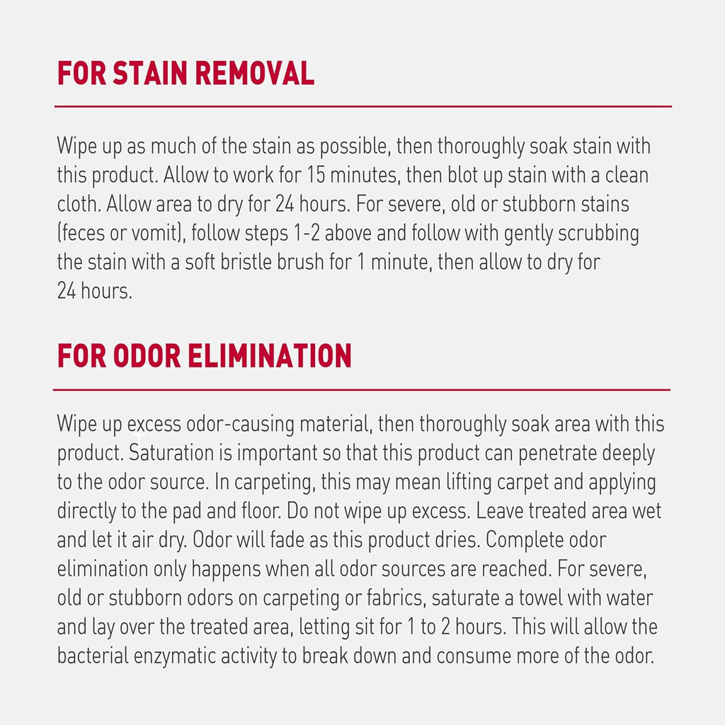 Nature's Miracle Advanced Dog Stain & Odor Eliminator Foam, 17.5 oz (6 Pk)