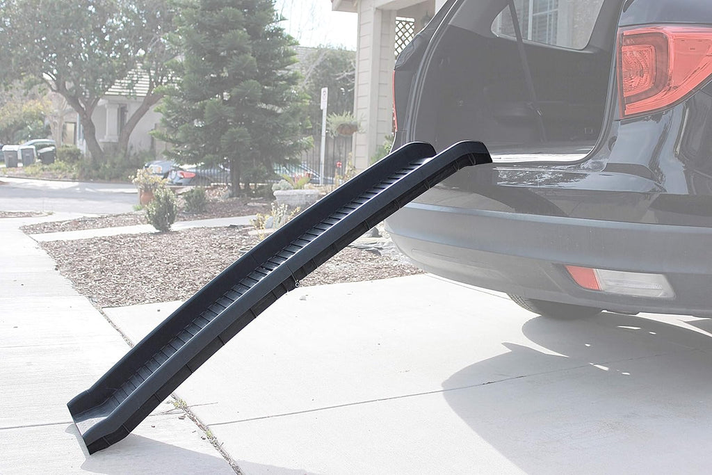 MaxWorks 50524 61" Portable Folding Pet Ramp, Black (Pack of 2)