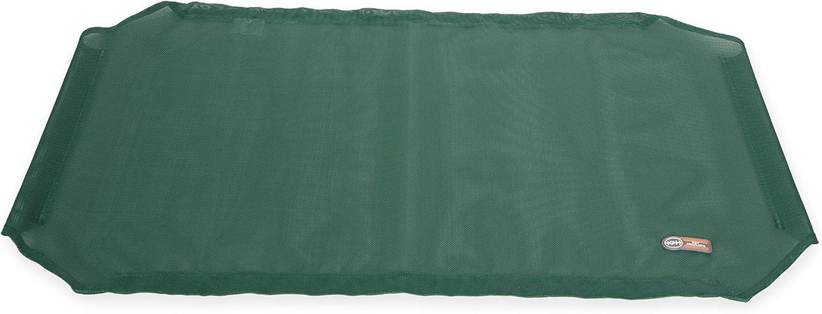 K&H Pet Products All Weather Pet Cot Replacement Cover Green Medium 32 X 25 Inches