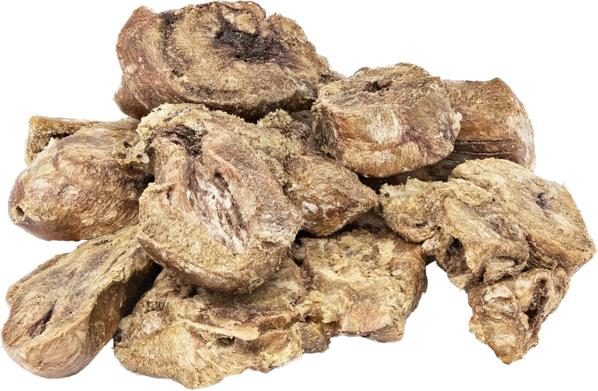 hotspot pets Freeze Dried Turkey Hearts Treats for Cats & Dogs - Made in USA, 1lb Big Bag, Single Ingredient All Natural Grain-Free Turkey Heart - Great for Training, as a Topper or Snack