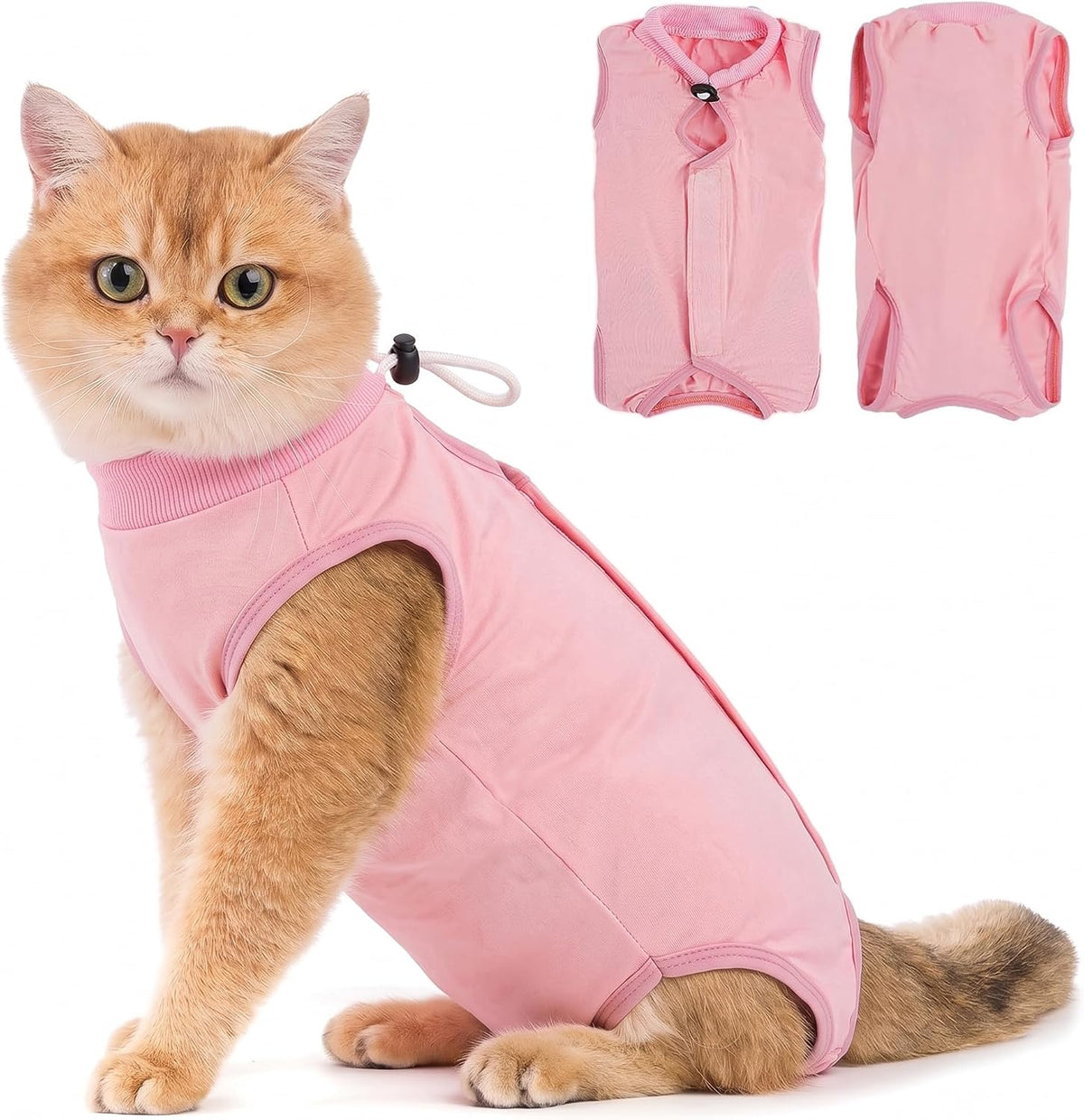 Avont Cat Recovery Suit - Kitten Onesie for Cats After Surgery