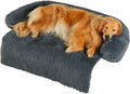 Codi Dog Couch Bed, Sofa Cover Mat, Dark Grey, 45 x 37 x 6 Inch