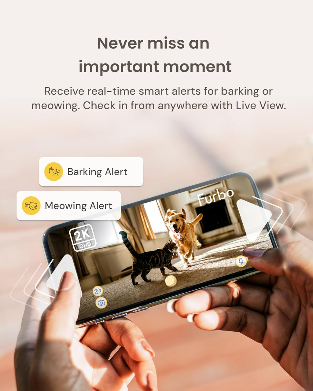 Furbo Mini 360° Camera [Core Features, No Ongoing Cost]