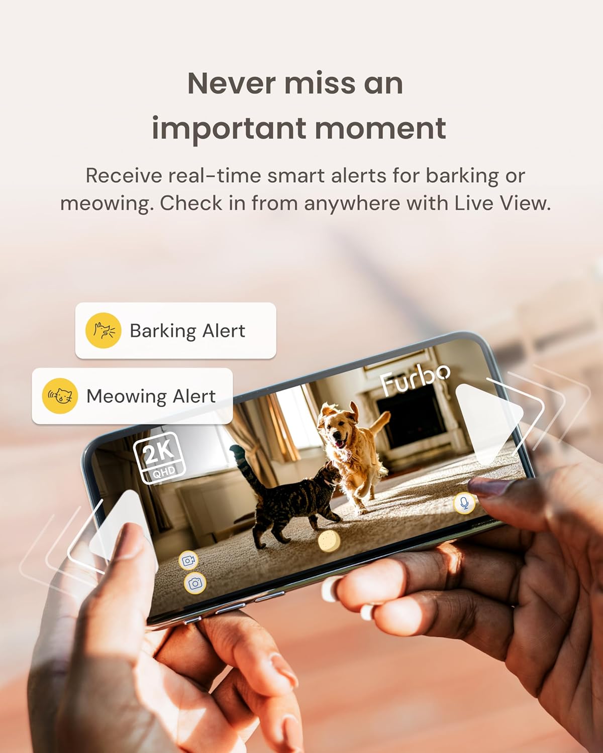 Furbo Mini 360° Camera [Core Features, No Ongoing Cost]