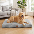 Orthopedic Dog Bed for Large Dog, Waterproof Washable Pet Bed for Crate