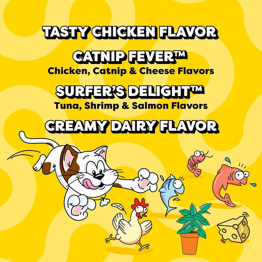 Temptations Classic Crunchy Cat Treats, Mix-ups Variety, 6.3 oz, 4 Pack