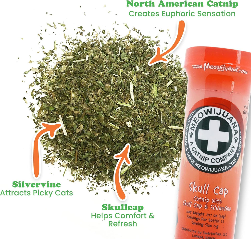 Meowijuana Jump 'n' Jamb Sloth Cat Toy and Catnip Blend | High Potency