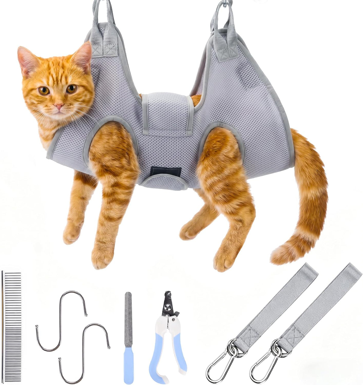 PatiencET Cat Grooming Hammock Kit