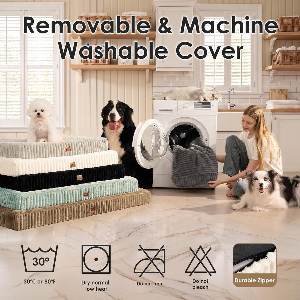EHEYCIGA Orthopedic XXL Dog Bed 47"x29" Extra Large Pet Beds for Dogs