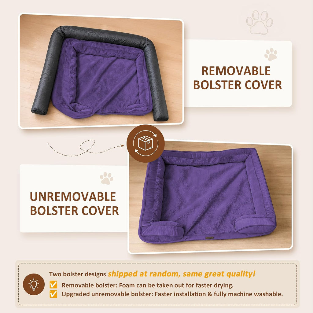 Comfort Expression Waterproof Orthopedic Dog Bed for Medium Size Dog