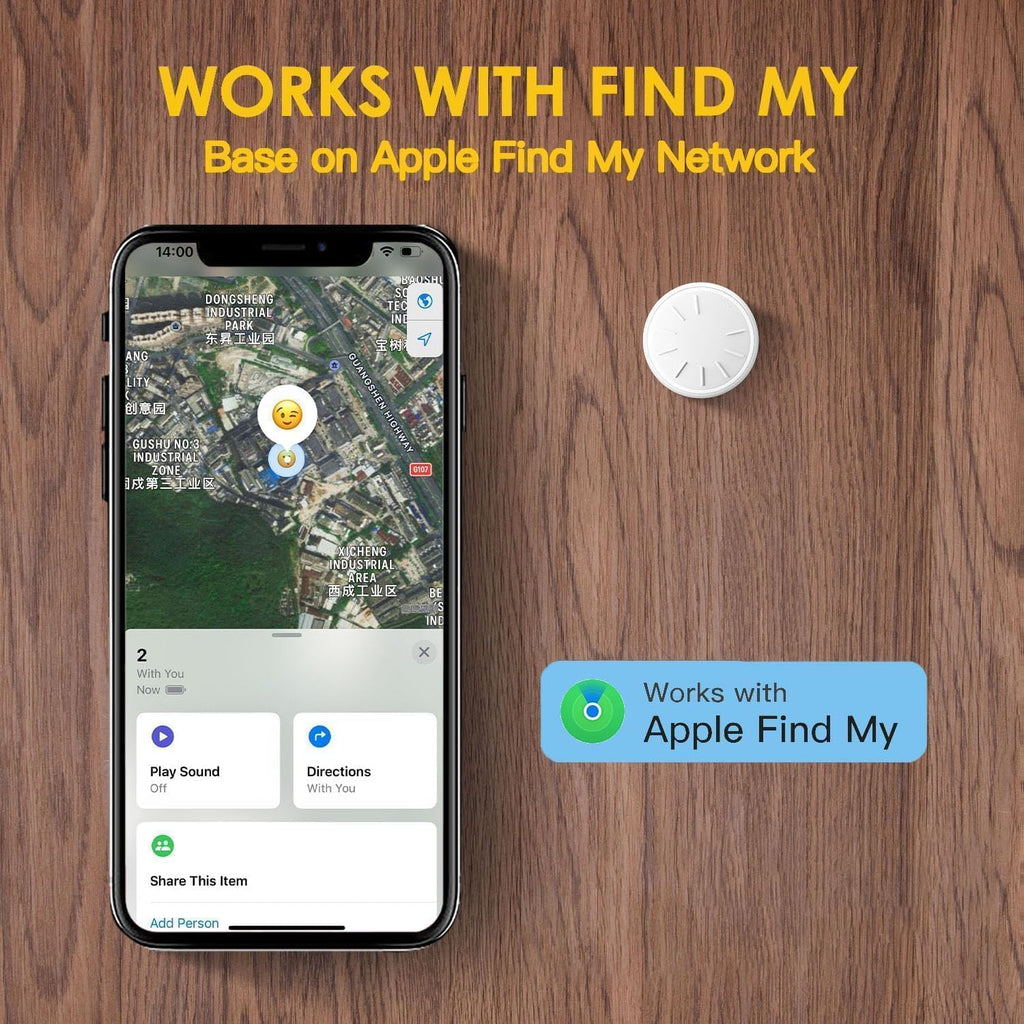 GPS Tracker Tags-3 Pack,Bluetooth Tracker Tags Works with Apple Find My APP (iOS Only, Not for Android),Smart Tag with Keychain/Lanyard,Item Finders Tracker for Key, Luggage, Wallet,Bags,Pets