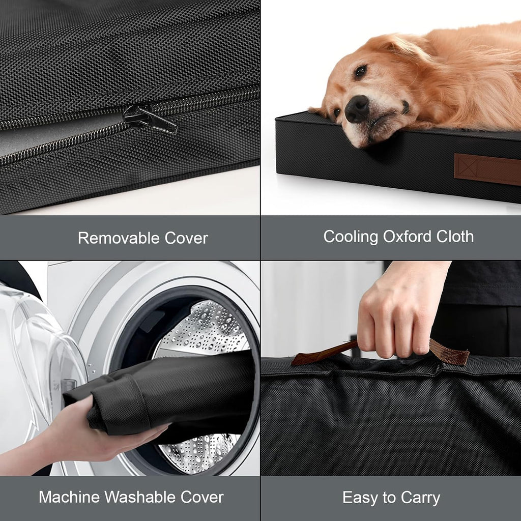 Outdoor Waterproof Orthopedic Dog Bed for Large Dogs