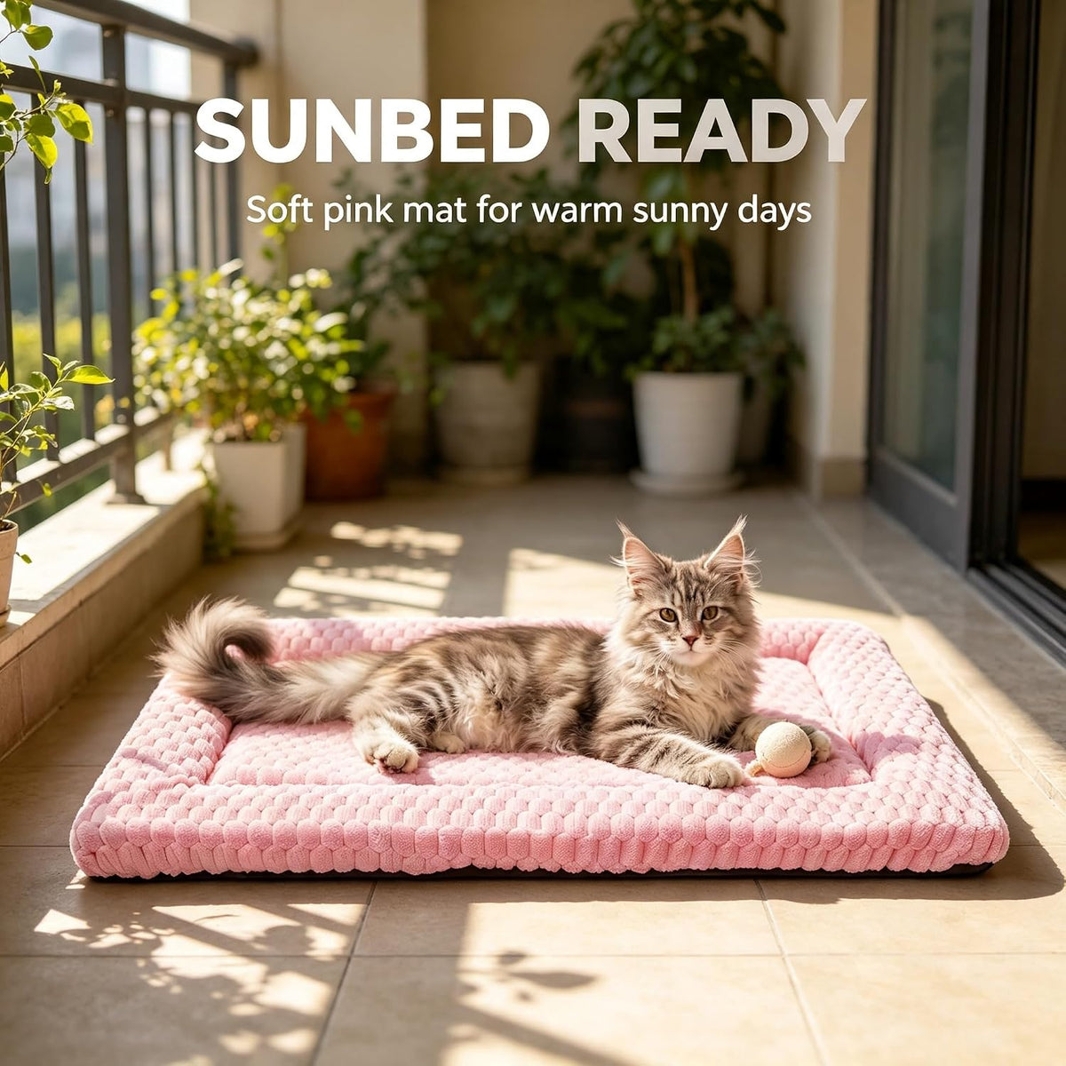 Cat Bed Mat - Durable & Cute Crate Beds for Extra Small Dogs & Cats, Comfortable Kennel Pad for Home, Crate & Travel