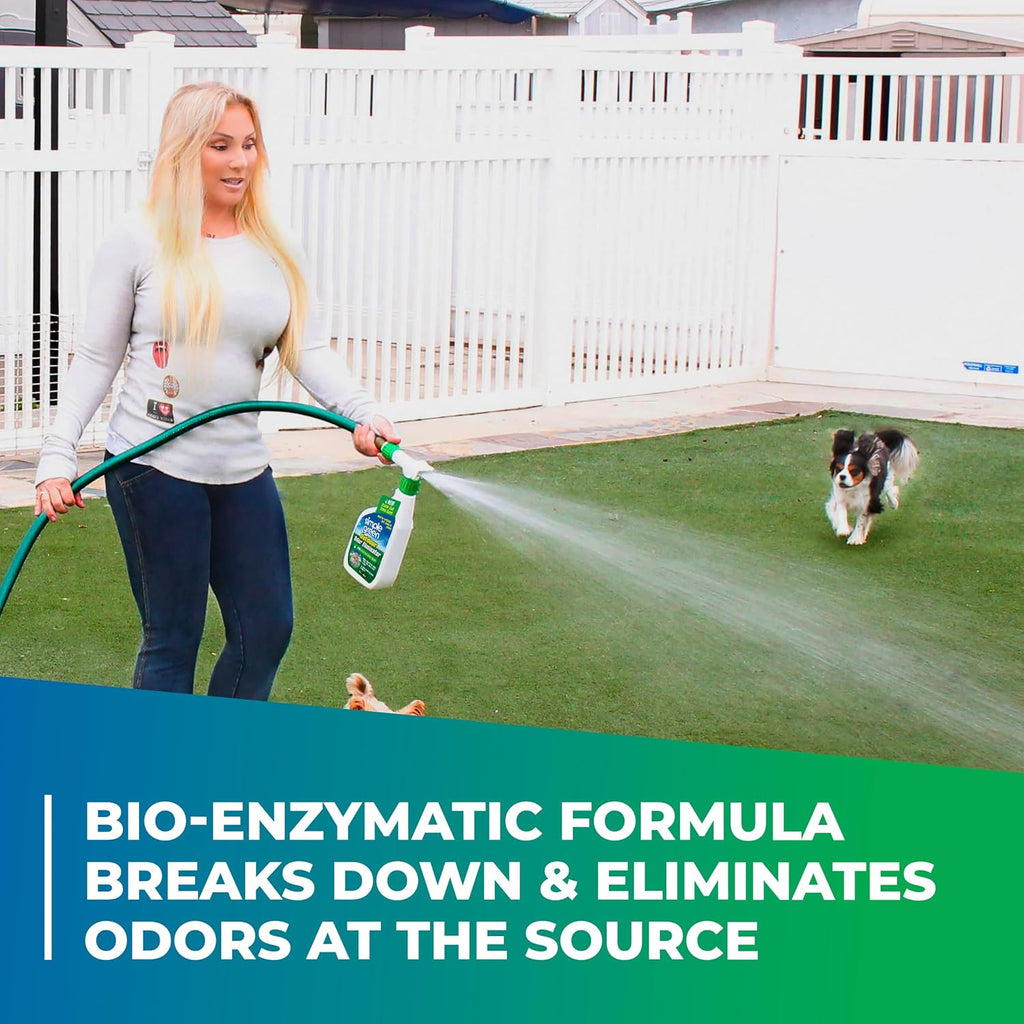 Simple Green Outdoor Odor Eliminator Fresh Cut Grass Scent 1 Gal + 32 oz