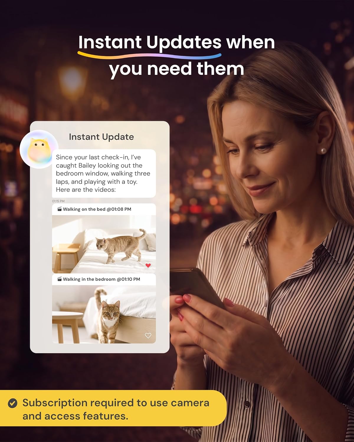 Furbo 360° Cat Camera [Paid Plan Required to Activate]