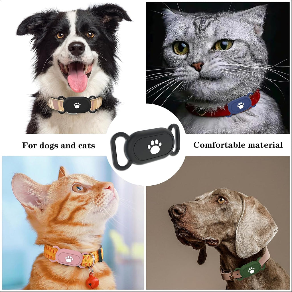 2 Pack Waterproof Dog Collar Compatible with Samsung Galaxy SmartTag2