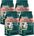 Sprinkle & Sweep: Litter Box Deodorizer - 4 Pack, 8oz Bags - Cat & Kitten Home Odor Neutralizer, Ultra-Absorbent Formula, Non-Toxic, Pet Smell Control